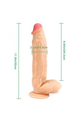 LOCZEK Nvèèus Diamètro Dîdó Véņtósa Réãlí?Ticó Grãndè F???? Ré?Lí?Ticó Con Véné Mó?B?Do Èn?Rmè Péné Pèr Sés?O Gró?So Xxl Sílí