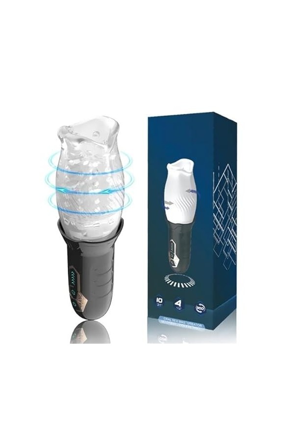 ?-Éx Tøy? ??d??iche-Fonction de Serrage Suceur Masturbeuse homme electrique 7 modèles de kit de Massage - Massage électrique 