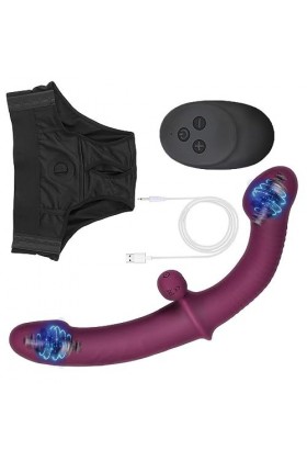 CPXZYU?-Éx Tøy? ??d??iche-Clit-Ørìdî??-Double tête étanche à Taille réglable Facile à Utiliser et G3491