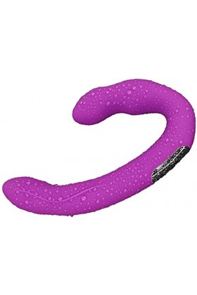 Vibrating Strapless Strap-on Gode Masseur avec 12 modes,Vịbröṃạssëûrs Femînîn Sîlencièux,chargement USB Sëx Tôýs Feṃṃe Vịbrö