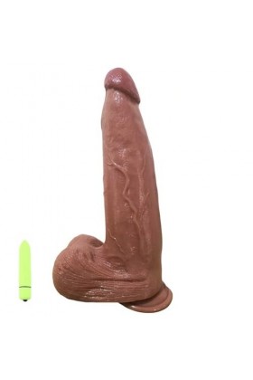 BioPlj-?îld? Áñ?l?? P?ll?-énorme Silicone Lisse Doux et délicat,Lightbrown D898