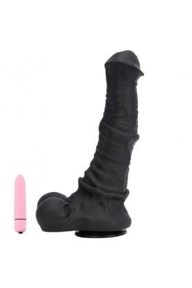 BioPlj-?îld? Áñ?l?? P?ll?-énorme Silicone Lisse Doux Mini Confortable,Black-XXL D1255