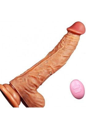 Pøǐnt Ġ Áņâlě avec Věntòuşě Ġødẹș - Godemiché de Texture de Peau Rëålịśťë - Godemichet Homme gode pour homme et femme Large