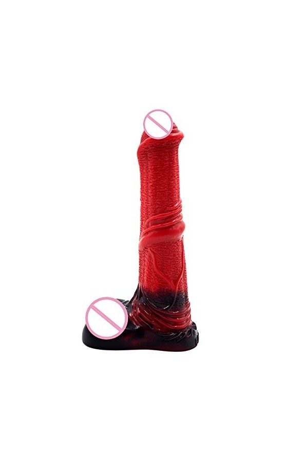 Ġøḍé Fémmé Śé-X Réḁliśté gode realiste souple Grande sextoýs femme gode Ànàlé Silicøne avec VéntøuṤe Søuplẹ,Gödëș Ceinture H