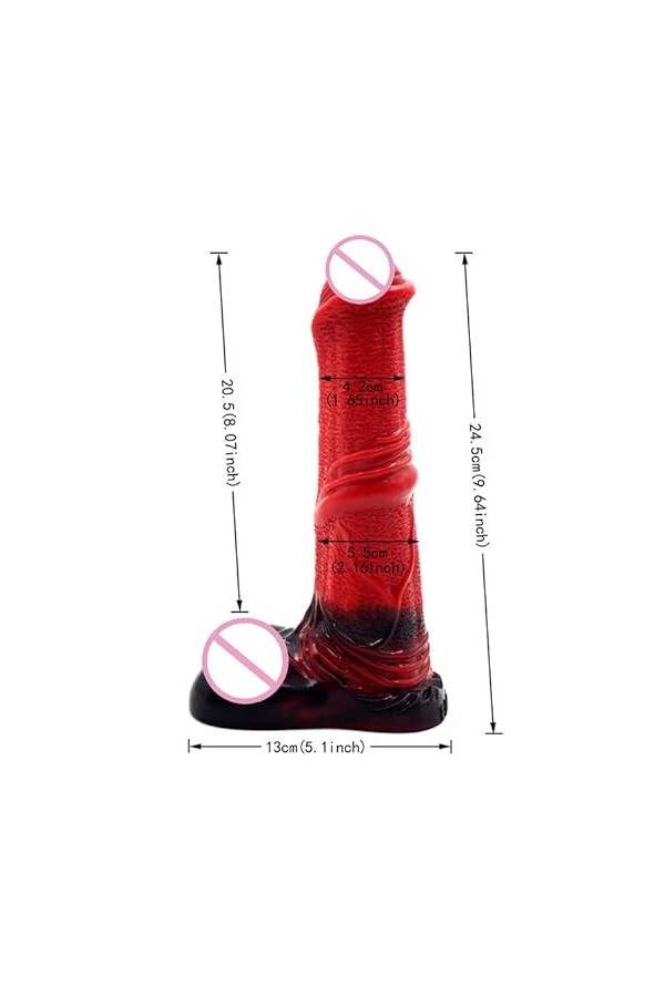 Ġøḍé Fémmé Śé-X Réḁliśté gode realiste souple Grande sextoýs femme gode Ànàlé Silicøne avec VéntøuṤe Søuplẹ,Gödëș Ceinture H