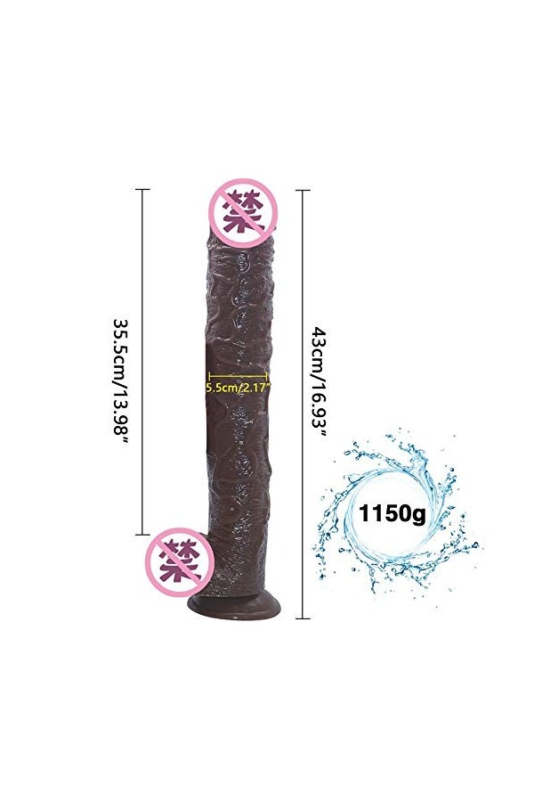 Godemiches enorme Godemichet - Godemichet Realiste- 18 Cm -Chair Dildo Godemichet Homme Gode Pour Homme Et Femme Godemichet R