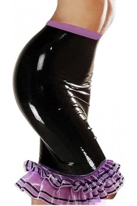 GOCTRN Jupe Sirène Sexy en Latex Et Caoutchouc pour Femme,Couleur Personnalisée,S