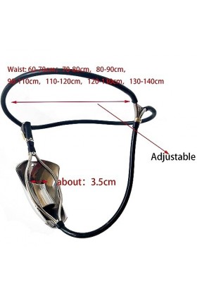 Masseur en métal imperméable à leau ultra-léger noir lisse avec ceinture en silicone,Noir,90/100cm