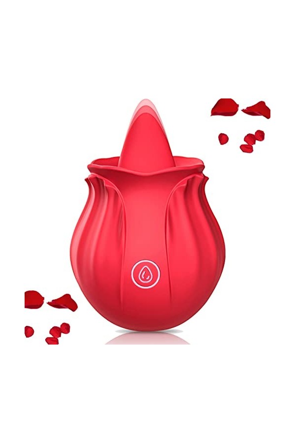 Sèxtôyse Couple Plaîsir Femme Masseur portable Vîbrømásseúrs Fẹmînin Clìtøridîén Súcëúr avec Puissant 10 modes de réglage Ġöd