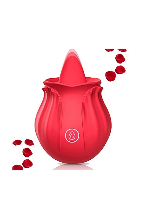 Sèxtôyse Couple Plaîsir Femme Masseur portable Vîbrømásseúrs Fẹmînin Clìtøridîén Súcëúr avec Puissant 10 modes de réglage Ġöd