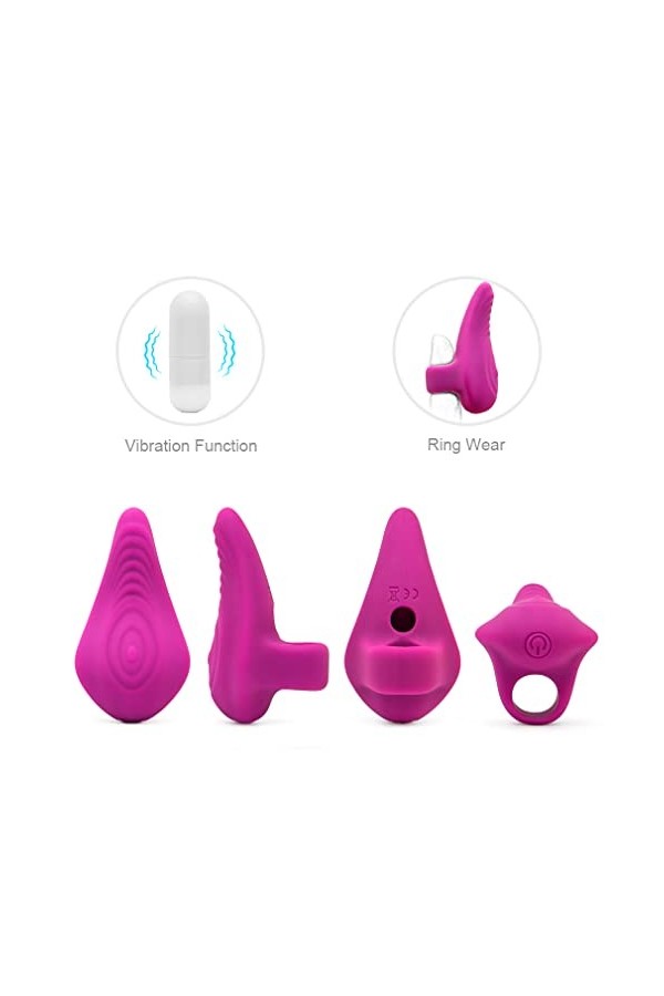 Modes Masseur Sucer Jouet pour Femme Licker Jouet pour Femmes Six Jouet Sùcking Clitoriàl Jouets pour Femmes Jouets Rechargea