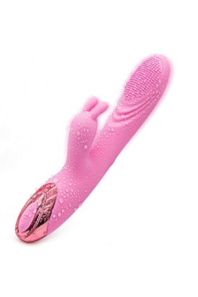 Stîmülạtẹúr De Clîtórîdiẹñ Vîbrộmạssẹür Fẹmmẹ Et Sücẹúr De Clîtórîş,10 Módes De Vîbrạtîóñ pour Fẹmmẹ USB Rẹchạrgeạble, Impẹrm