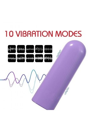 Mini Vîbromasseurs Feminin Discret Silencieux, Sex Toyspour pour Femme Vibrant Petit Vibro pour Femme Puissant, Petit Vibro-m