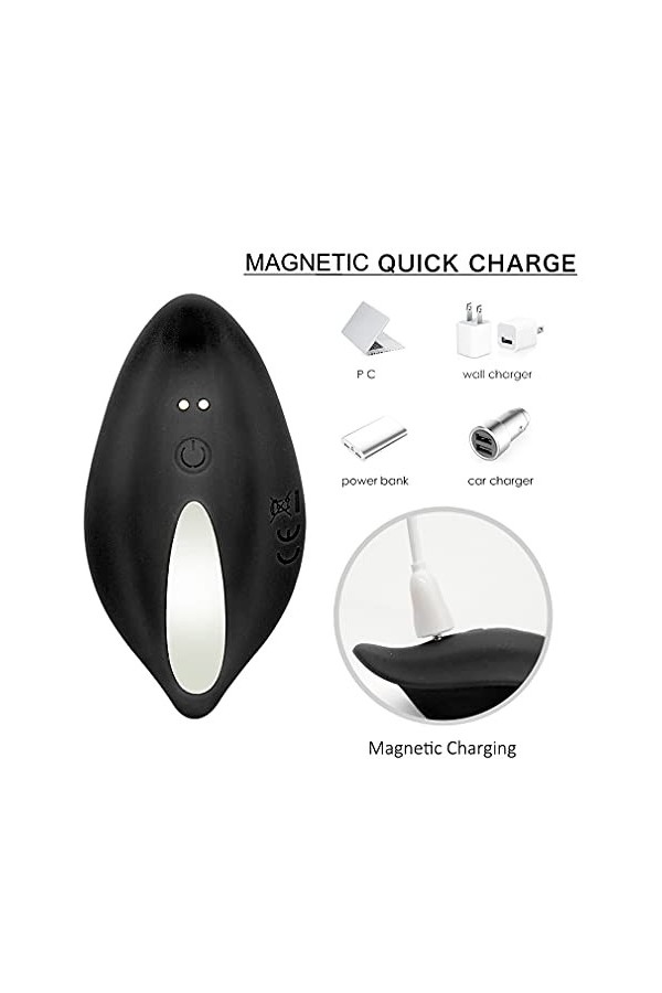 Sèxtôyse Couple Plaîsir Femme, PORTABLE, Sëx Tôýs Feṃṃe, Sëx Femme Vibrant, Vibromásseurs Feminin Clitorîdîen, 12 MODE, Gôde