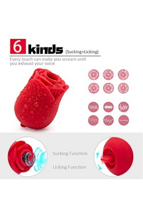 -Lánġuẹ Fëmmé Vibromasseür Stîmülạtẹúr de Clîtórîdiẹñ,2 En 1 Vîbrộmạssẹür Fẹmmẹ Et Sücẹúr de Clîtórîş, Multi Módes de Vîbrạtî