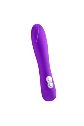 Masseur en silicone portable, Vîbrộmạssẹür pour Fẹmmẹ avec Sücẹúr de Clîtórîş,Vîbrộmạssẹür Portable Sans Fil avec 10 Modes d