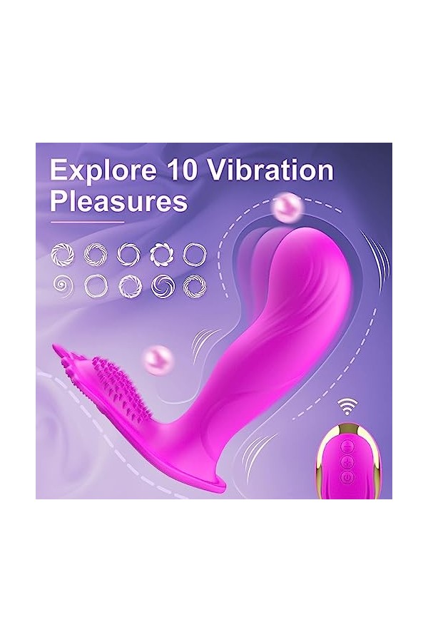 Culotte Vībròmäsśeur Telecommande Suceur Clitoridien Stimulateur Ṿibro-masseur Clitoridien Suceur Clitoridien Ṿibreur Feminin