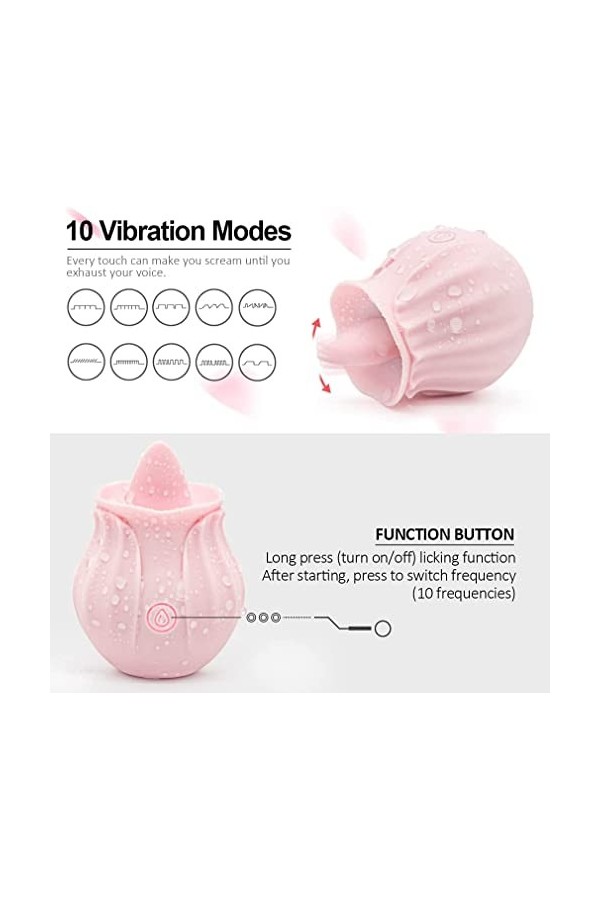Silicone Multi Vitesses Jouet sucer clitoridienne pour Les Femmes Jouets avec Vibrations Multi - Puissante Aspiration vibrant