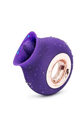 ṽibromasseur-ƈlitoridien lanĝue v02 Stimulateur Clitoridien Suceur Silencieux stimulateur clitoridien culotte