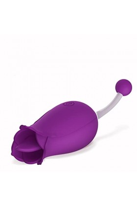 TeidEa Jouets À Sucer Clitoridiens Doux Pour Femmes Jouets de Licker Pour Femmes Six Jouetsavec Langue Et Aspiration Vibrent 