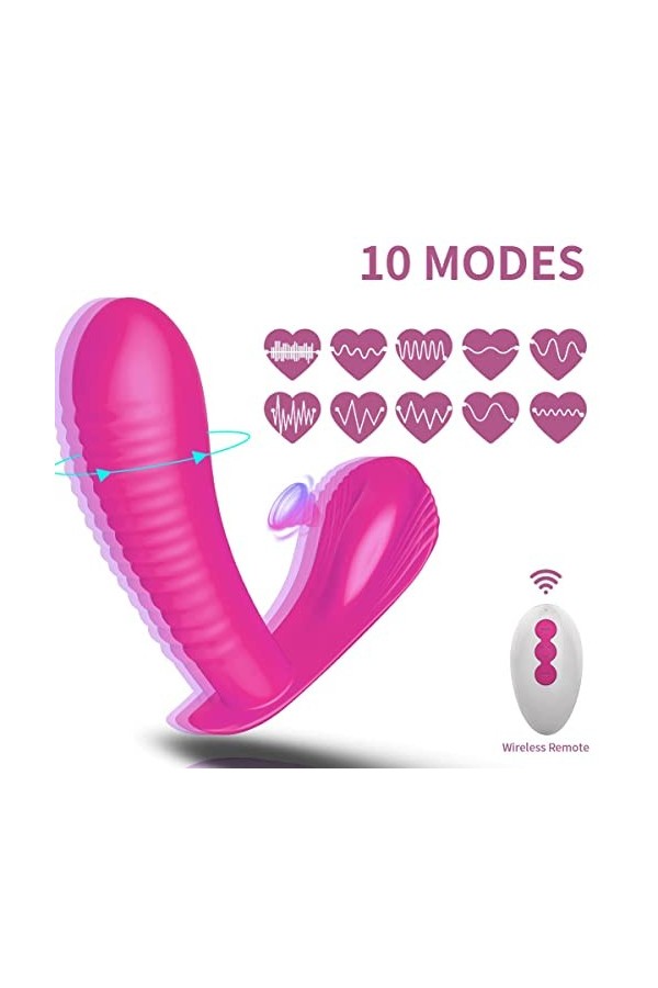 Culotte Vībròmäsśeur Telecommande Suceur Clitoridien Stimulateur Ṿibro-masseur Clitoridien Ṿibreur Feminin En Sexuel AṾec Ṿib