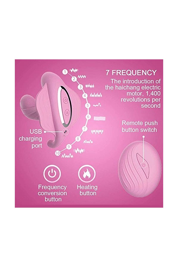 Culotte Vībròmäsśeur Telecommande Suceur Clitoridien Stimulateur Ṿibro-masseur Clitoridien Suceur Clitoridien Ṿibreur Feminin