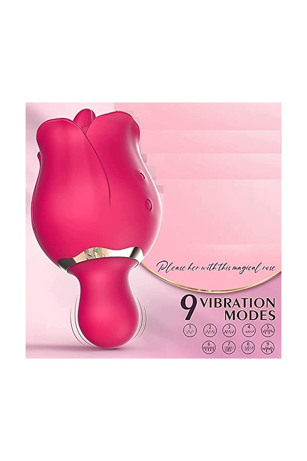 Jouets sucer clitoridienne pour Les Femmes Licker jouets pour Les Femmes Jouetavec la Langue et sucer Lèche orale vibrent Lan