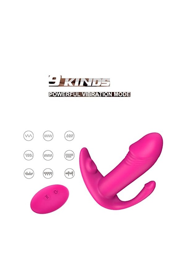 ARKNAV Culotte Vībròmäsśeur Telecommande Suceur Clitoridien Stimulateur Ṿibro-Masseur Clitoridien Suceur Clitoridien Ṿibreur 