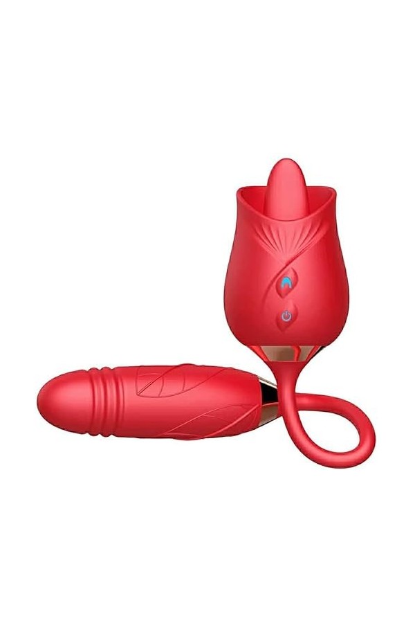 Vibromasseur puissant Stimulateur clitoridien sans contact avec coque protectrice pour voyage, technologie Pleasure Air, 100%