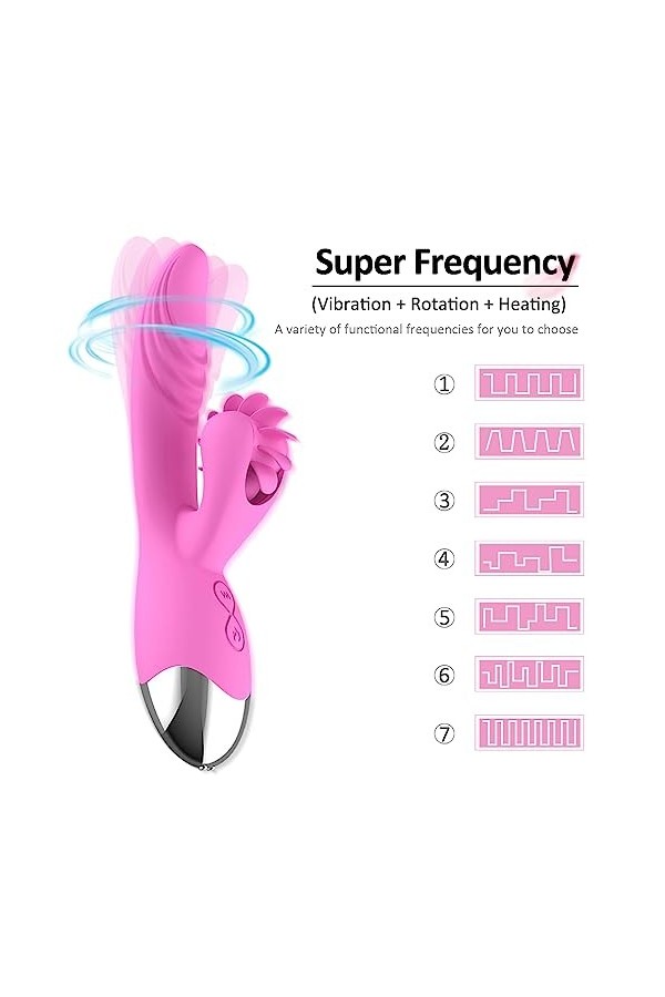 Masseur Multi Vitesses Jouet sucer clitoridienne pour Les Femmes adullt Jouets avec Vibrations Multi - Puissante Aspiration v