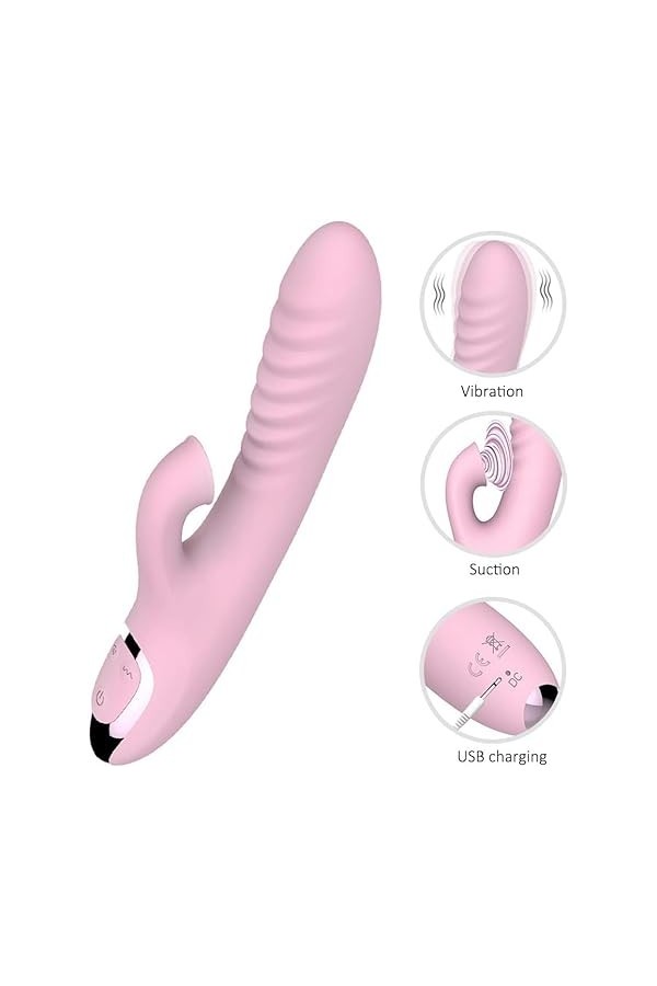 Multi Vitesses Jouet sucer clitoridienne pour Les Femmes Adult Jouets avec Vibrations Multi - Puissante Aspiration vibrante s