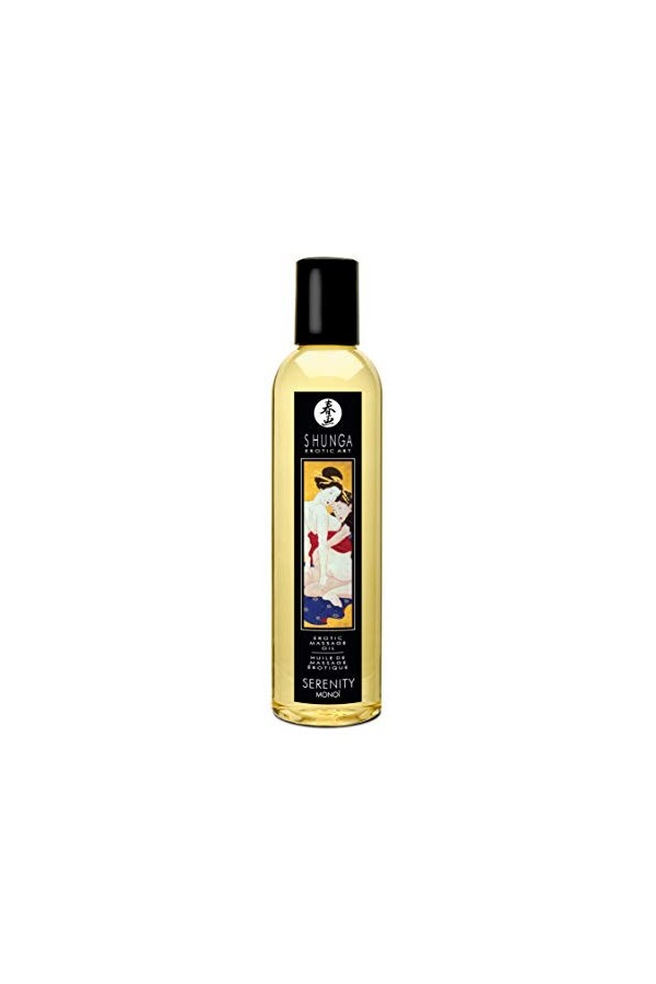 SHUNGA Huile de Massage Sérénité Monoï 250 ml