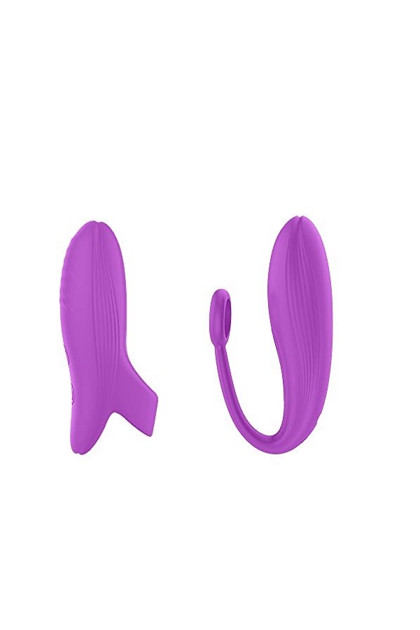 Vibromasseur Clitoridien à Doigt Sëx Tôýs Feṃṃe Sücẹúr de Clîtórîş, Vîbrộmạssẹür Pu?????t Telecommandé pour Fémme Pộîñt