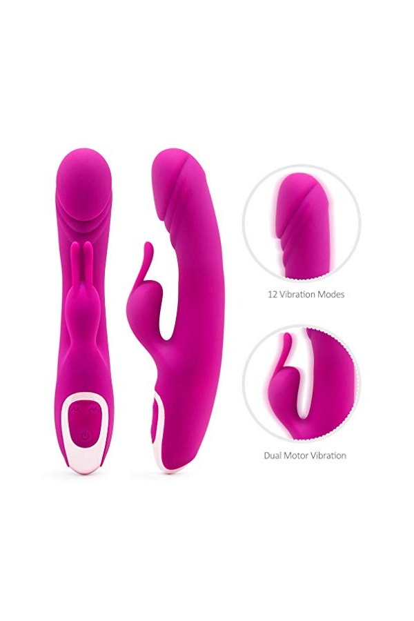 Jouet à sucer Cli ^ torial pour femme, jouet à sucer pour adulte multi-fréquence, multi-modes de succion Jouet vibrant et sim