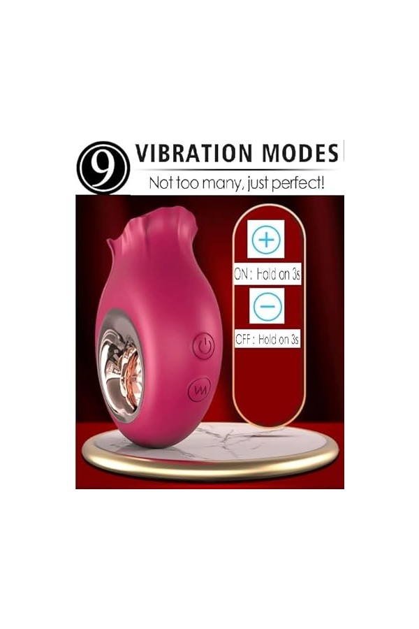 Masseur à Vagues Soniques Cerise, Stimulateur clitoridien Étanche pour des Plaisirs Encore Plus Profonds M28