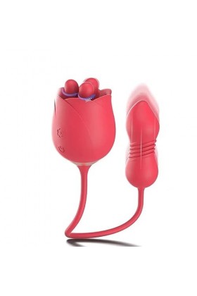 Masseur à Vagues Soniques Cerise, Stimulateur clitoridien Étanche pour des Plaisirs Encore Plus Profonds M29