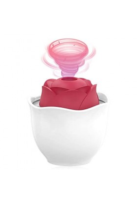 Oeuf Vibromasseurs feminin forme de Rose Sëx Tôýs Feṃṃe Sücẹúr de Clîtórîş, Vîbrộmạssẹür Pu?????t Telecommandé pour Fémme Pộ