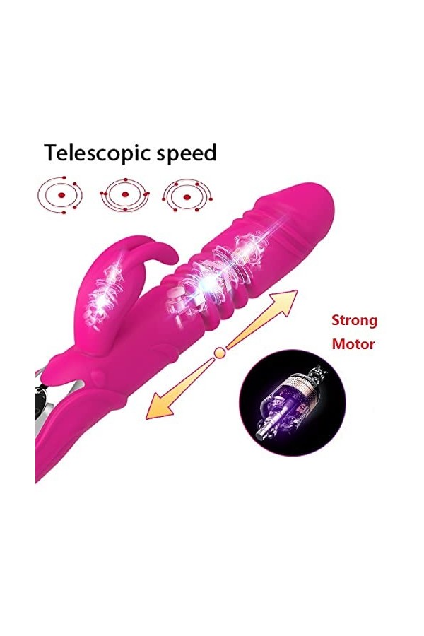 Jouets à sucer clitoridiens doux pour femmes Jouets de Licker pour femmes Six jouetsavec langue et aspiration Vibrent Jouets 