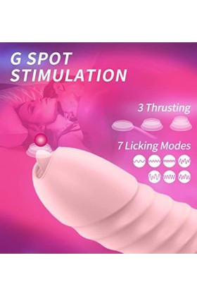 RUITEXUN ?????????????? ?????????????????? Vîbr?m?ss?ür pour F?mm? avec långúê de Clîtórîs, Vîbr?m?ss?ür Portable ?????????? 