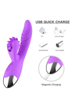 FLEAGE Vitesse Jouet Sucer Clitoridienne Pour Les Femmes Licker Jouets Pour Les Femmes Jouetavec La Langue Et Sucer Lèche Ora