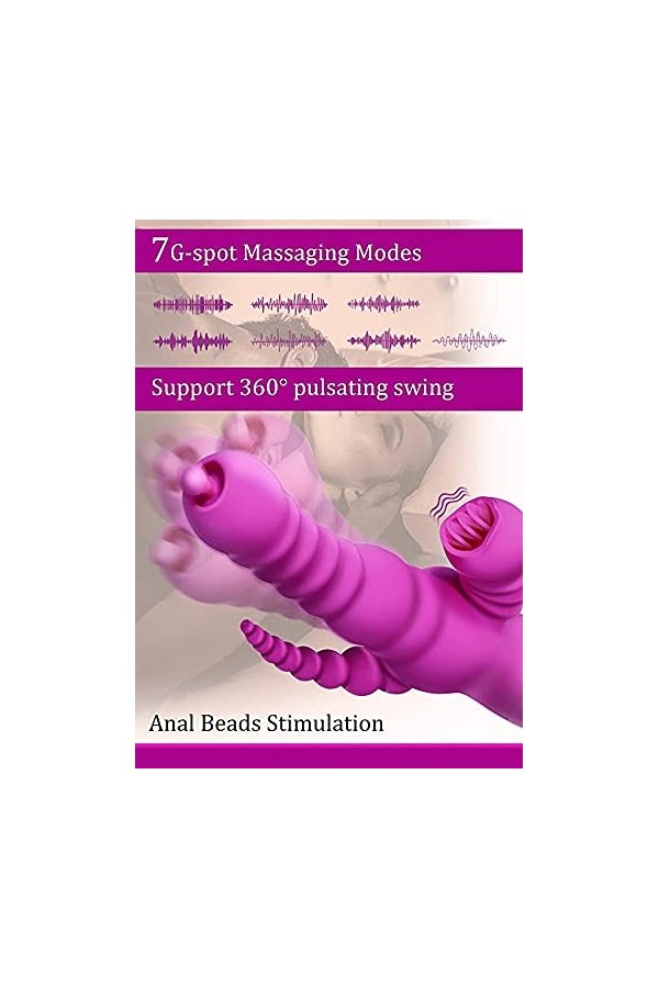 culotte V?b???te Vîbrộmạssẹür pour Fẹmmẹ avec V?b?? de Clîtórîş, Vîbrộmạssẹür Portable Sans Fil avec Modes d.Silicónẹ Impẹrm