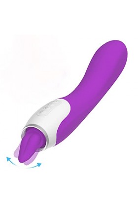 Jouets à sucer clitoridiens doux pour femmes Jouets de Licker pour femmes Six jouetsavec langue et aspiration Vibrent Jouets 