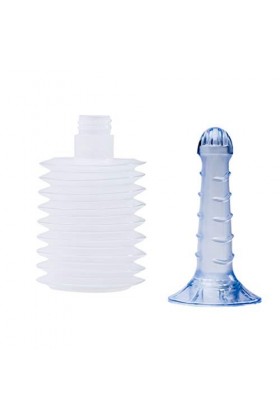 Milisten 3 Pcs Irrigateur Vaginal Silicone Tête Douce Douche Vaginale Système de Nettoyage Médical Nettoyant Gynécologique Va