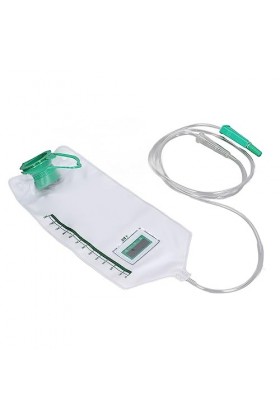 Shanrya Kit de Sac de Lavement, Sac de Nettoyage du Côlon Grande capacité Confortable à Utiliser avec 10 Têtes de Tube pour l