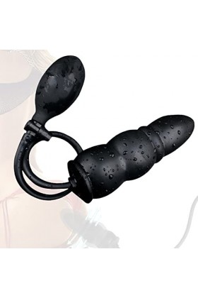 - S?Xt?Y Dịldø Ġøđëmịché Ğờ-Dể Article En Silicone Gonflable Durable Et Portable Des Trucs Épais Vous Feront Sourire Ḁṉḁl Plṳ