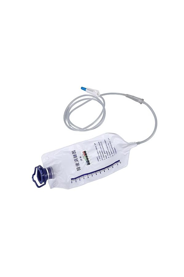 Changor Sac de Lavement à la Maison, Sac de Lavement de Grande capacité Facile à Utiliser Pratique Réutilisable pour la Salle
