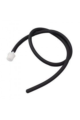 Kit de Lavement Tube de Lavement Tube de Lavement Buse dirrigateur Bidet en Silicone Tube de Tuyau Noir étendu pour Machine 