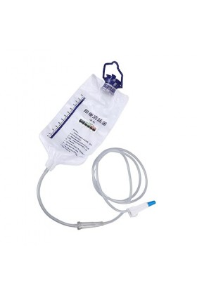 Changor Sac de Lavement Domestique, Pratique, Réutilisable, Inodore, Sac de Lavement Domestique en PVC de Grande capacité