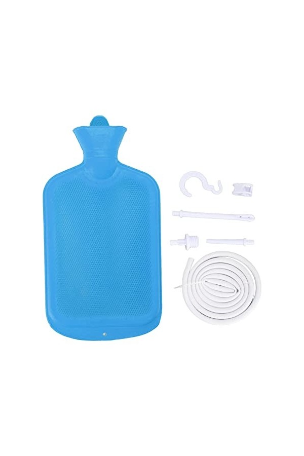 Atyhao Enemator en Silicone, Kit de Sac de Nettoyage pour Lavement Intestinal Anus Douche Colon Set pour Les Voyages à Domici