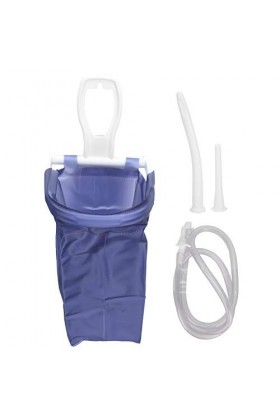 Sac de lavement de nettoyage du côlon, sac de lavement réutilisable avec embout de nettoyage pour lavements dhydrothérapie d